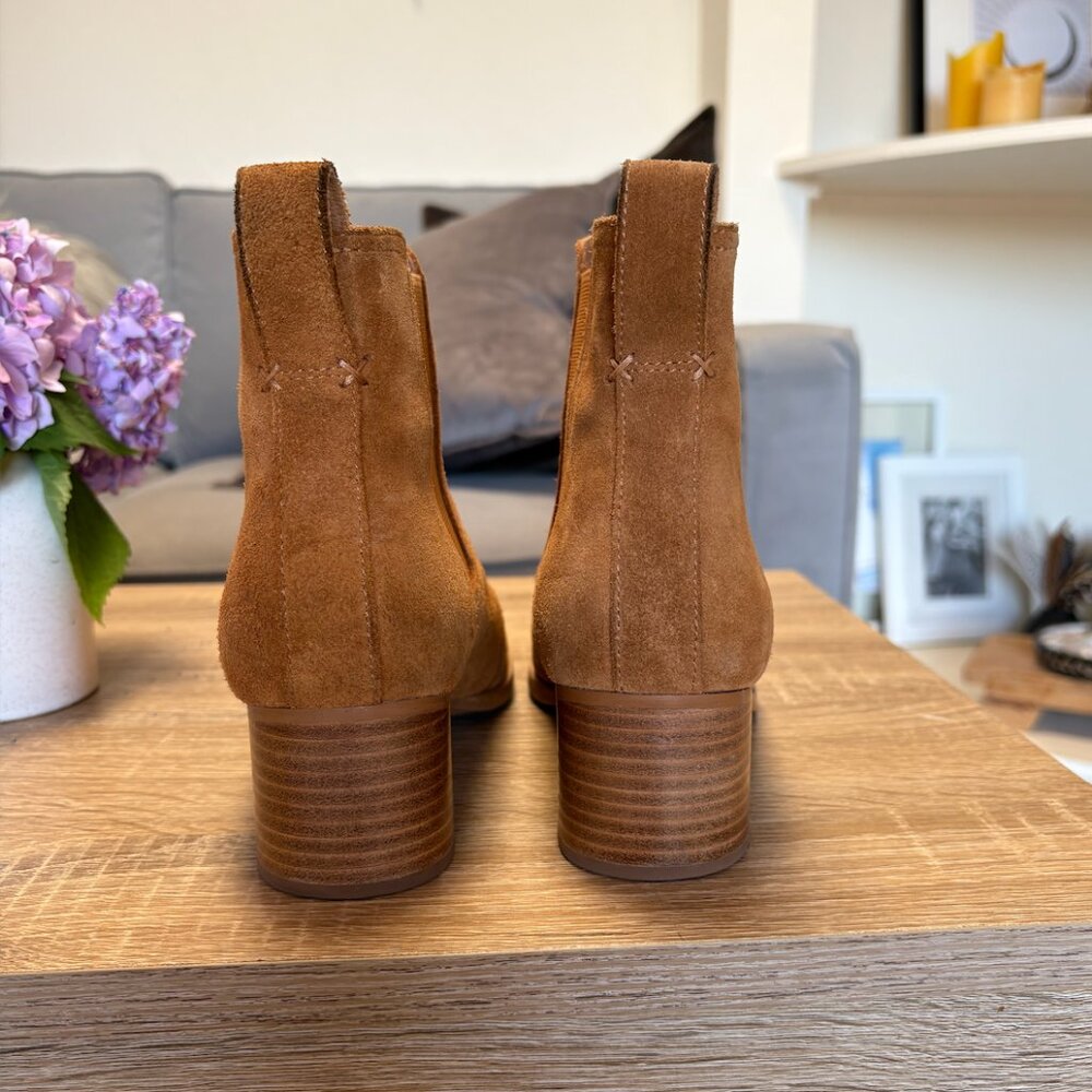 Rag And Bone Suede Bootie Light Brown Size 37 - image 3